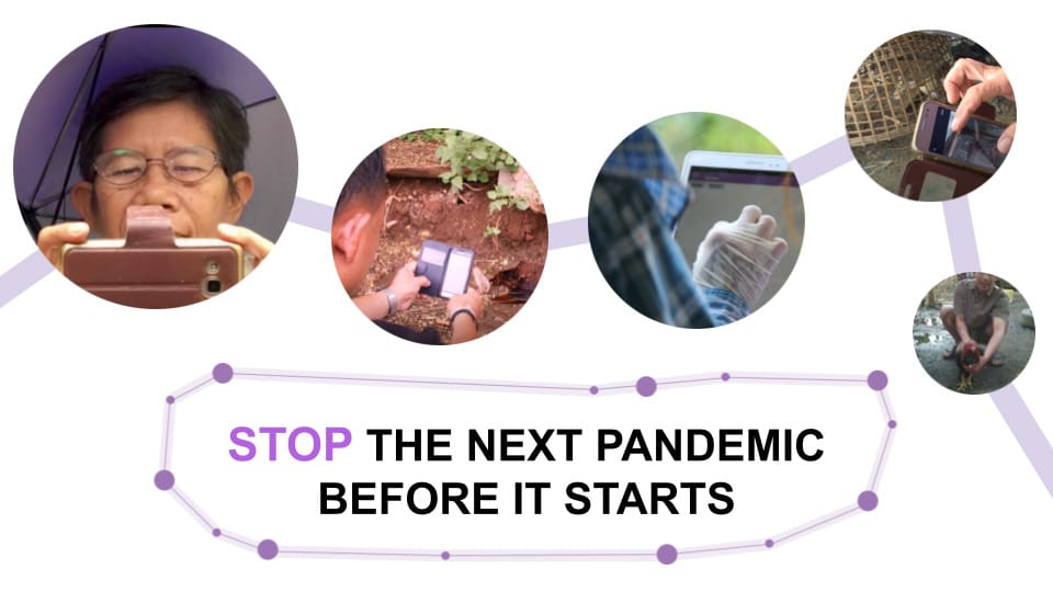 สไลด์ Stop the next pandemic before it starts ของโครงการผ่อดีดี