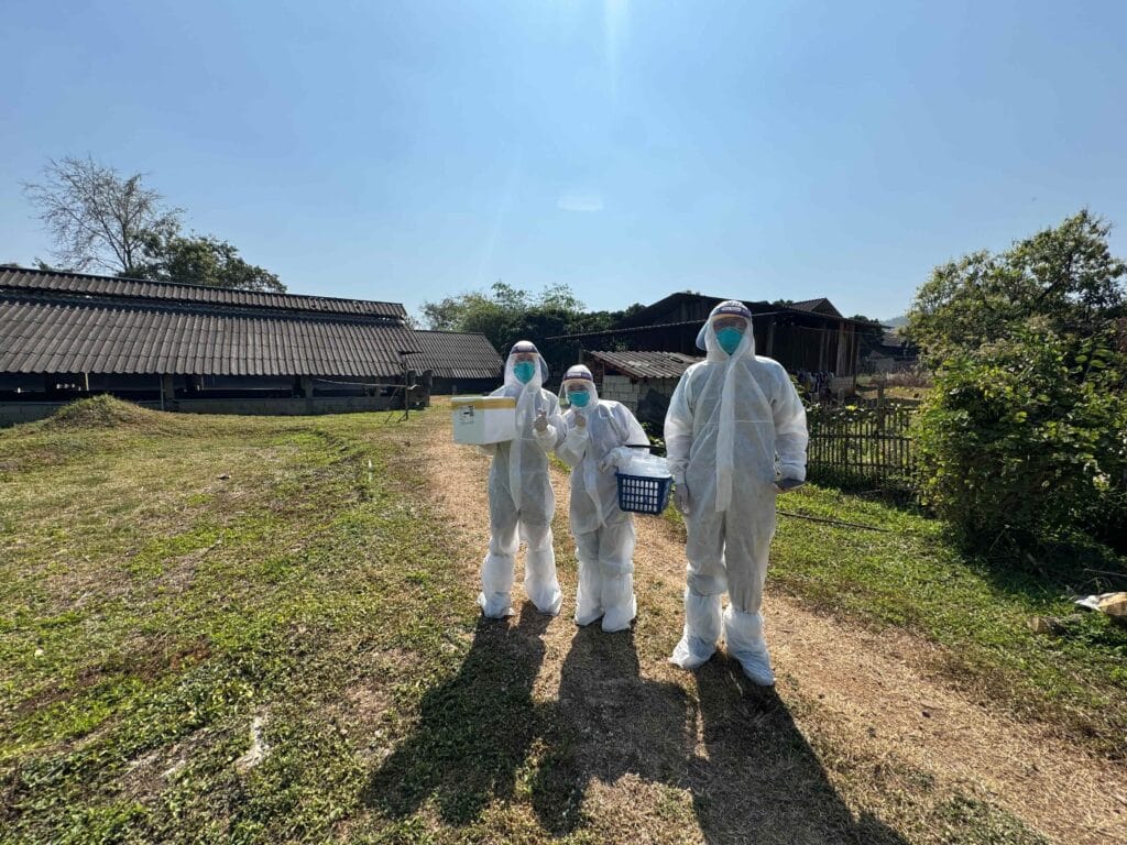 DetectEverything team after a successful sample collection mission